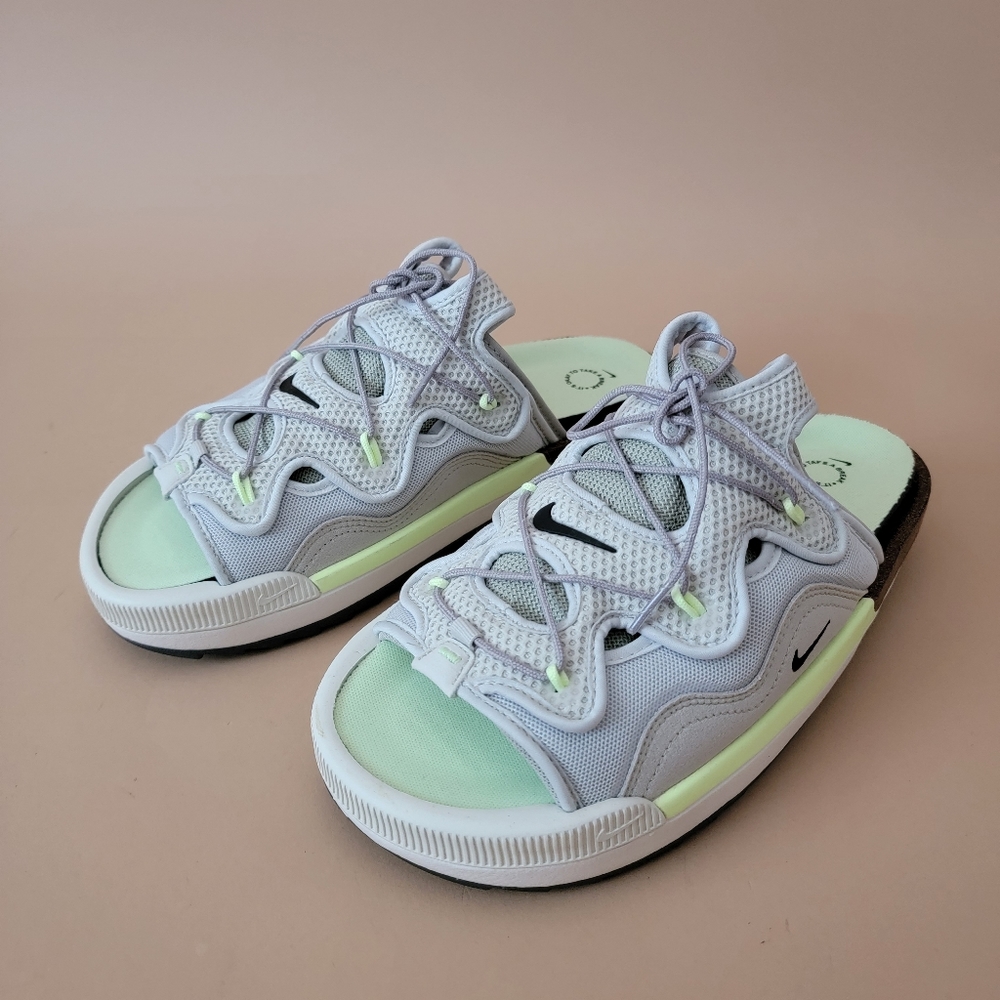 Nike Offline 2.0 Slip-On Light Bone Volt Slides